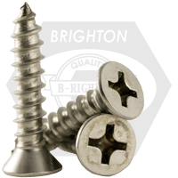 FLAT HEAD SHEETMETAL SCREWS